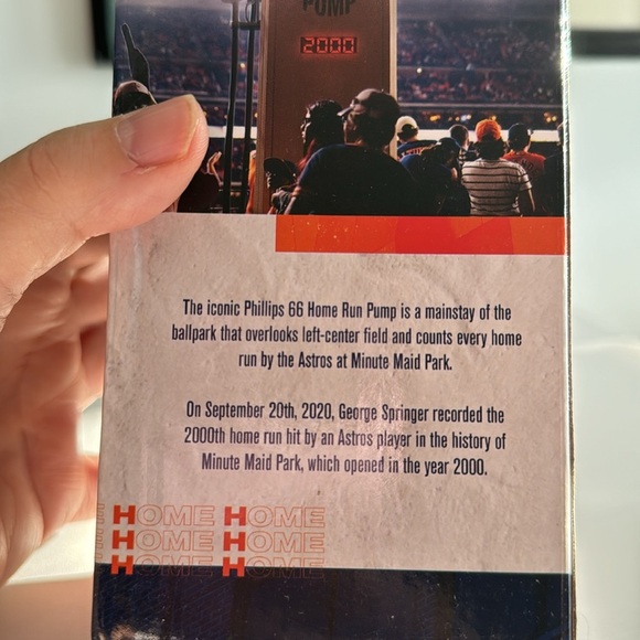 Minute Maid Park Houston Astros Memorabilia Home Run Pump NIB - Picture 6 of 6